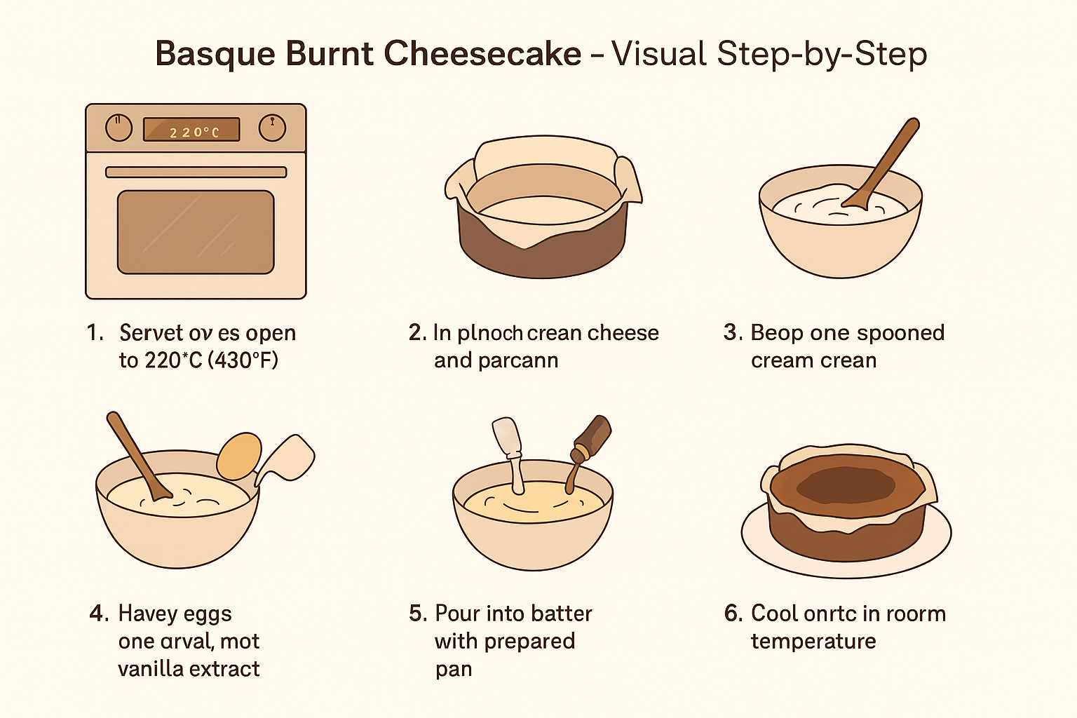 Basque Burn Cheesecake Recipe