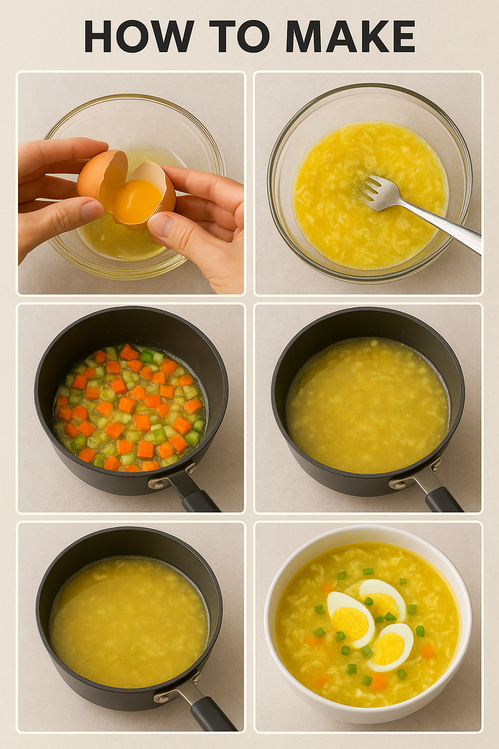Egg Soup Recipe