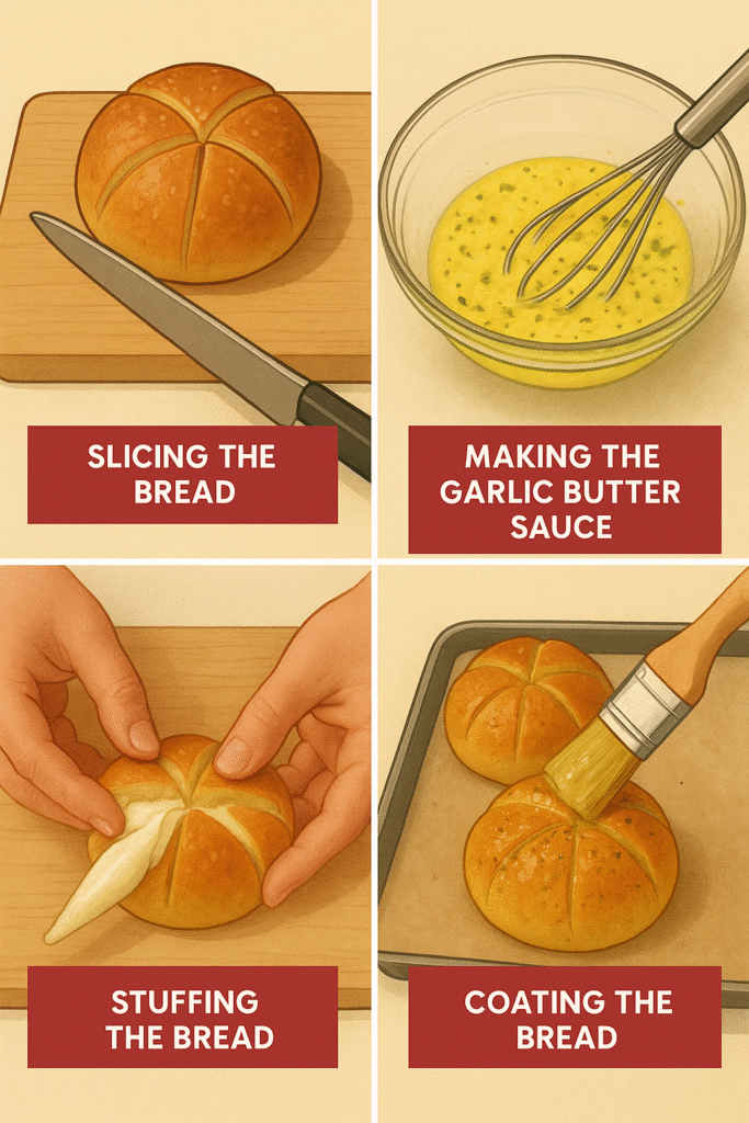 Garlic bread recipe