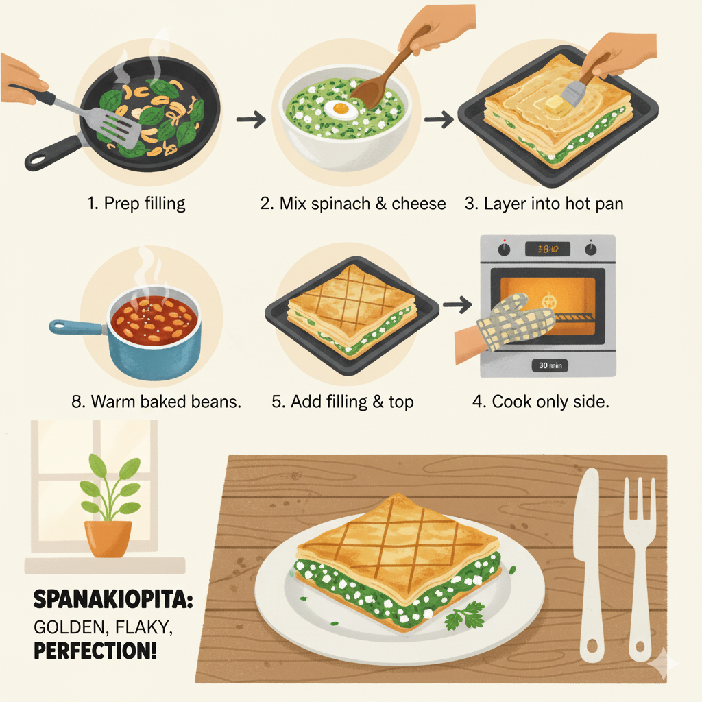 Greek Spanakopita recipe
