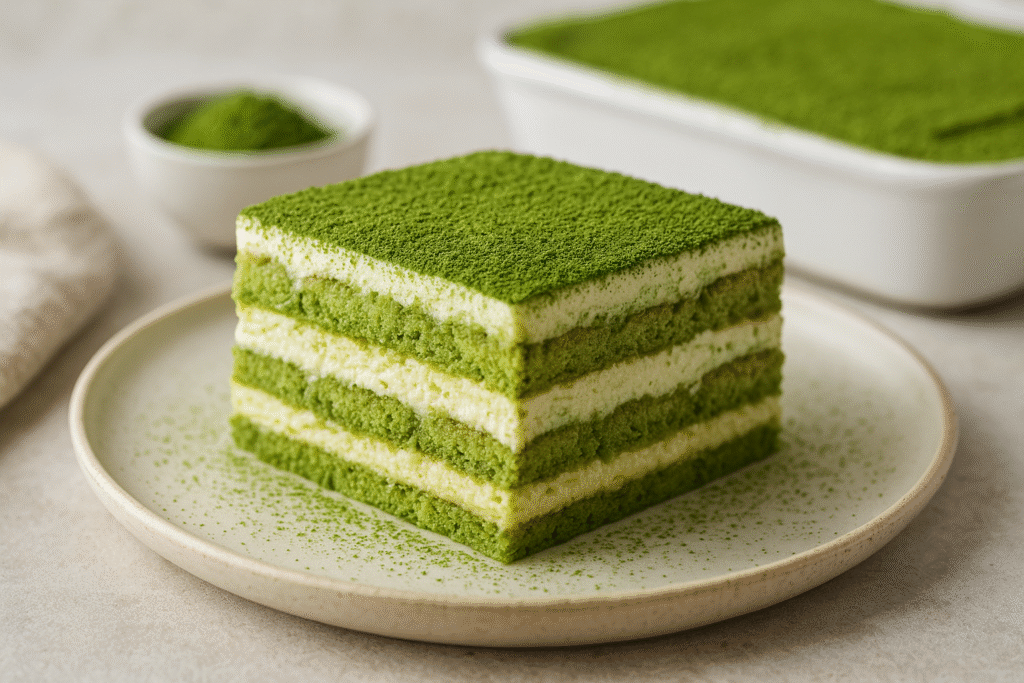 Matcha Tiramisu