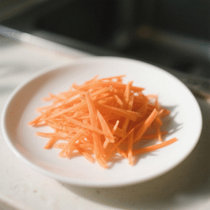 Carrots shredded image