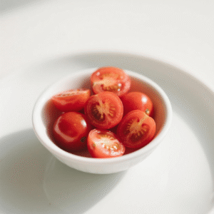 Cherry tomato halved