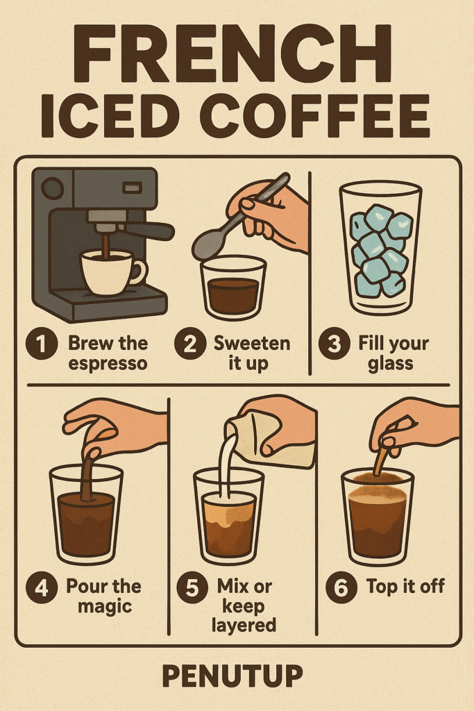 French ice coffee recipe
