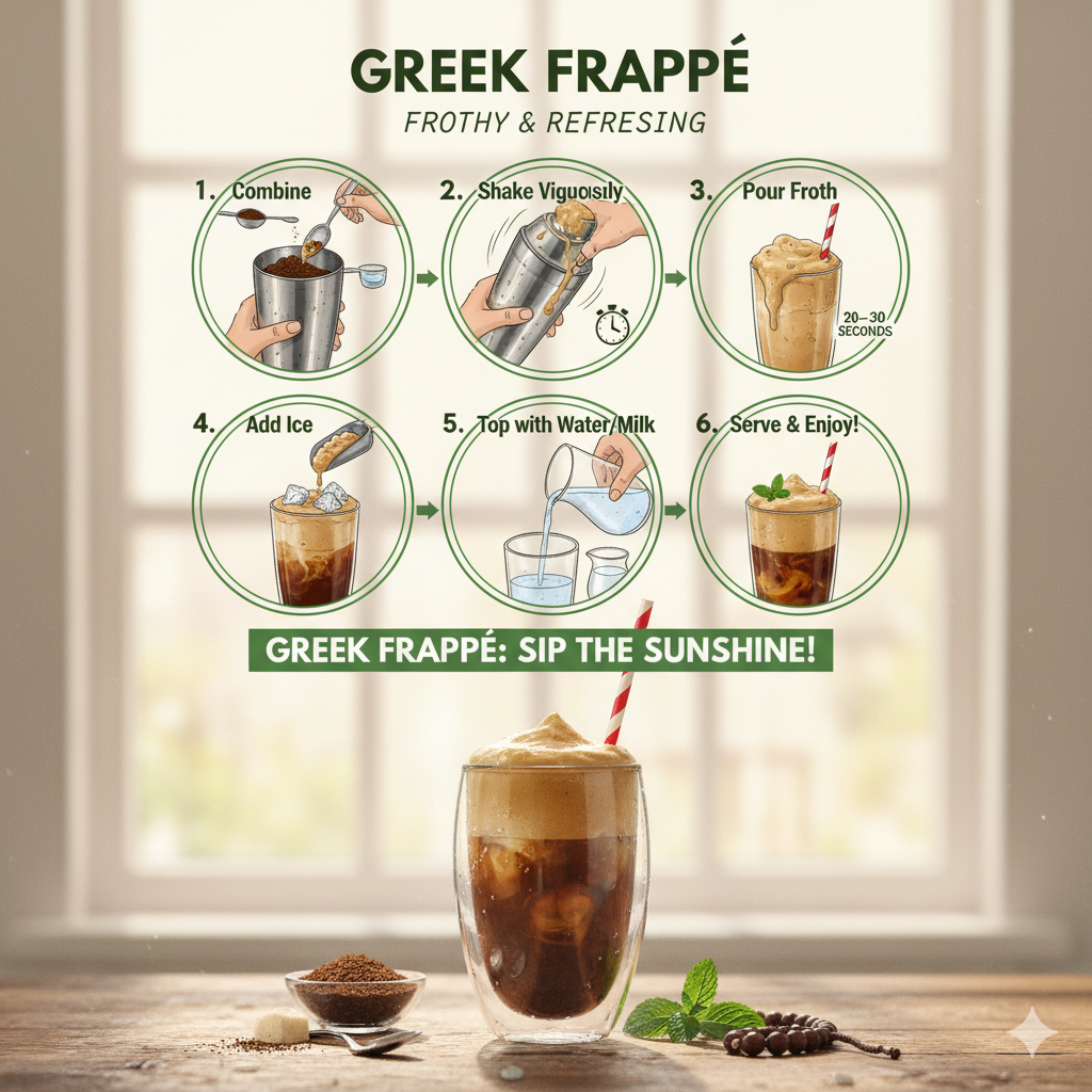 Greek Frappé Recipe