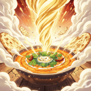 Lentil Soup Anime Style