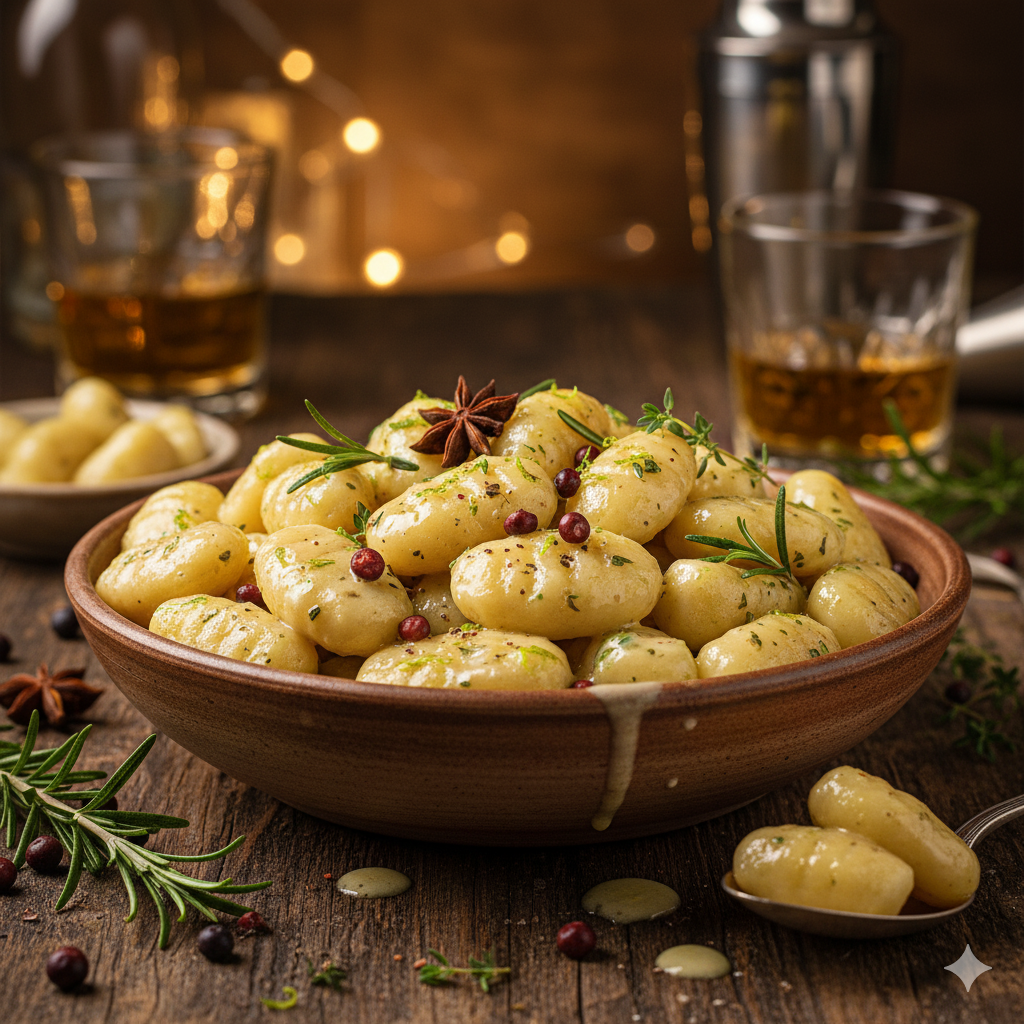 Italian Gnocchi Illustration