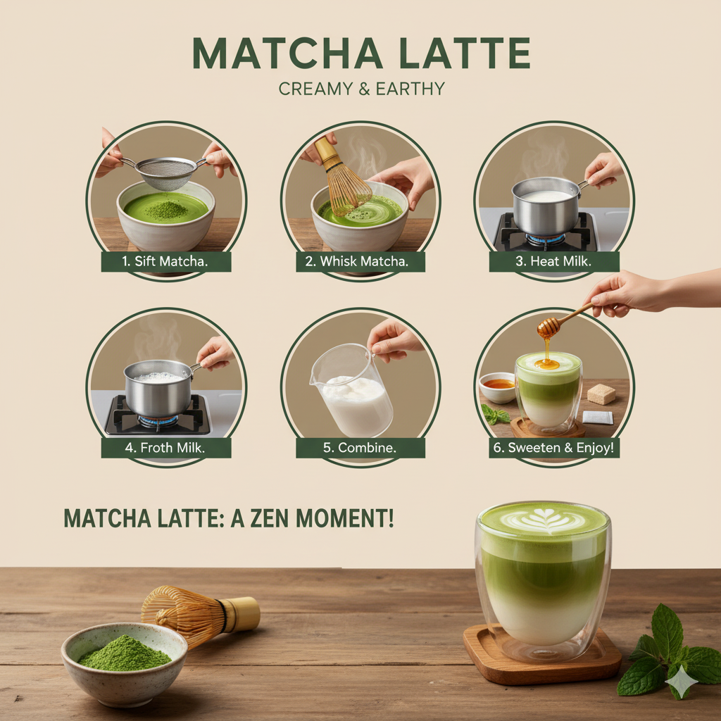 Japanese Matcha Latte Recipe