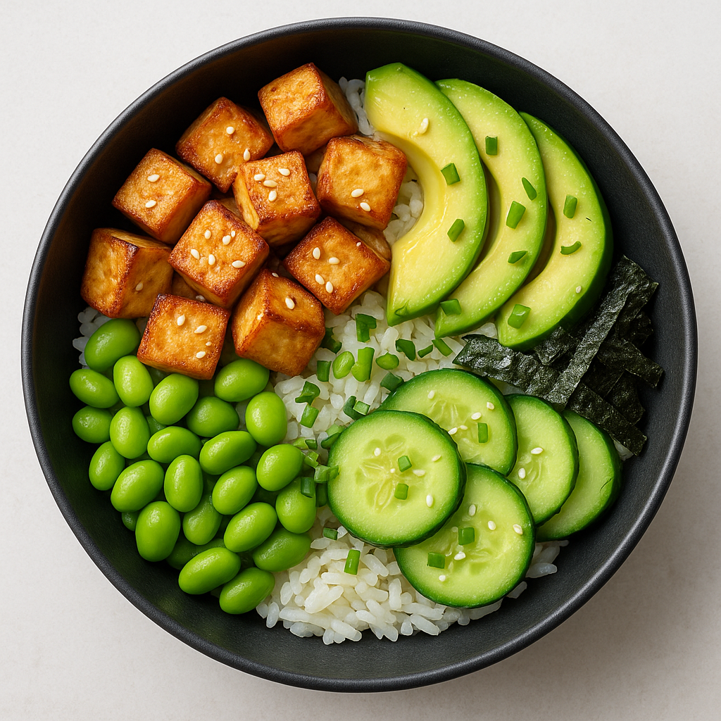 Japanese Tofu Bowl