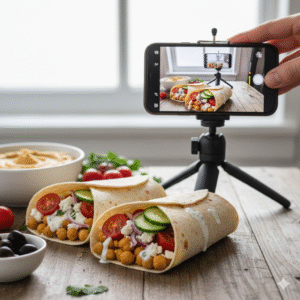 Chickpea Wrap image