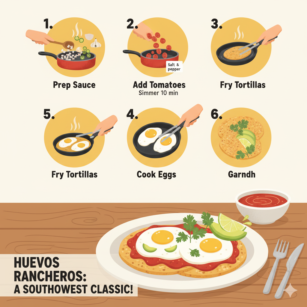 Mexican Huevos Ranchero Recipe