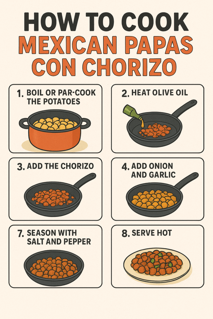 Papas con Chorizo Recipe