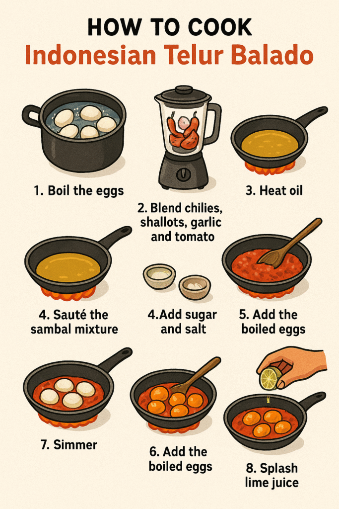 Telur Balado Recipe