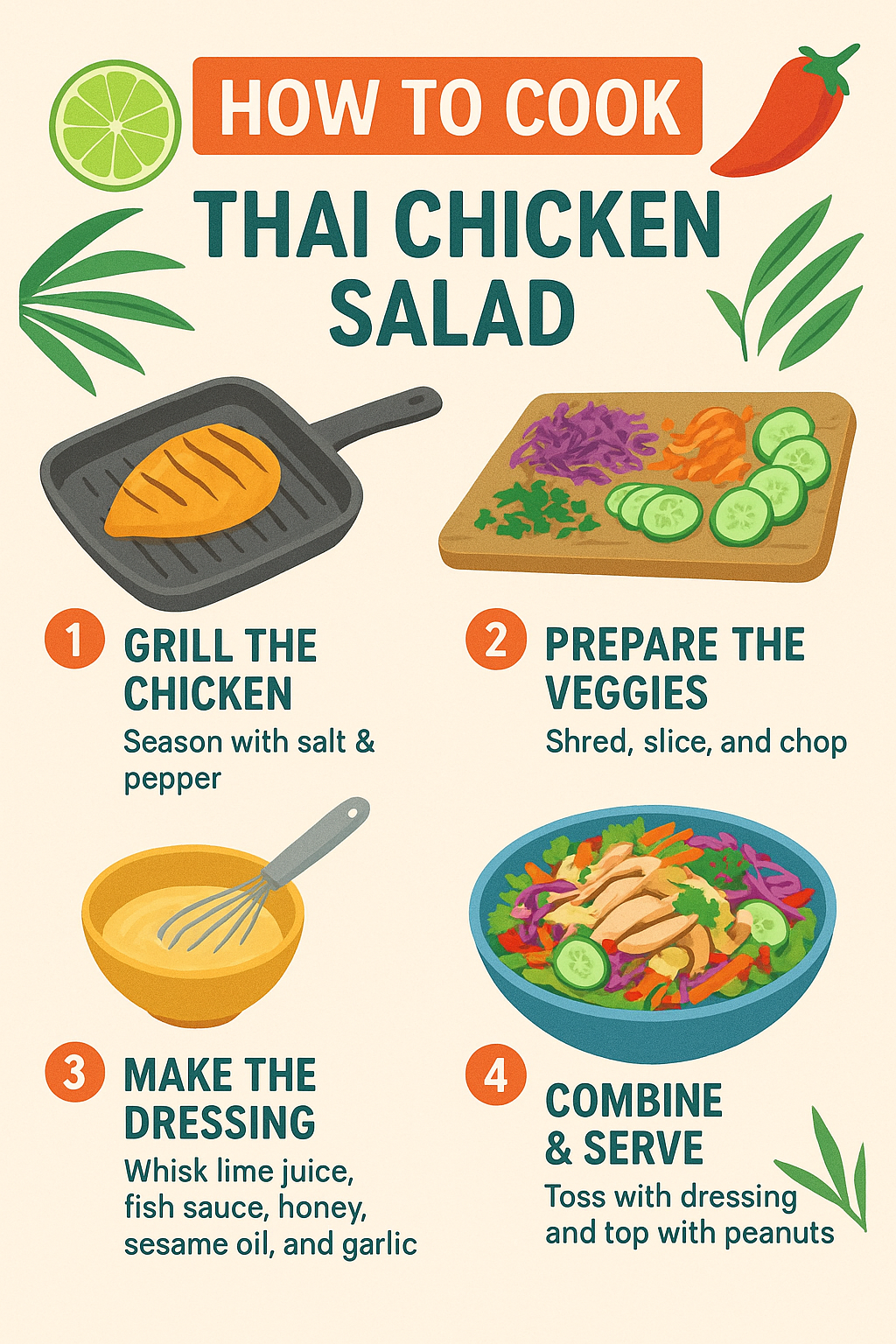Thai Chicken Salad Recipe