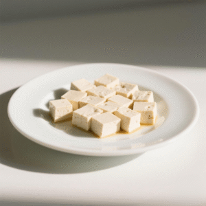 Tofu diced