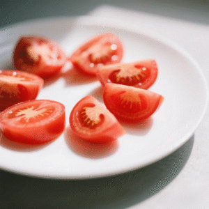 Tomato sliced 2