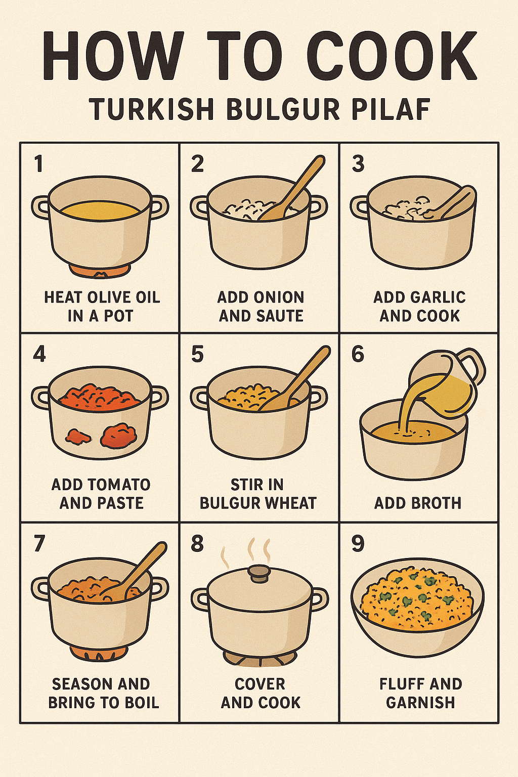 Turkish Bulgur Pilaf Recipe