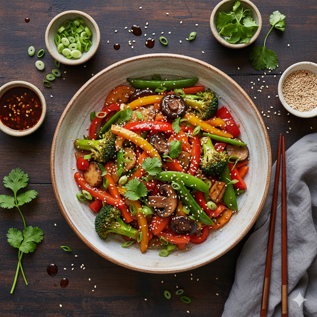 Easy 10-Minute Veggie Stir-Fry (Better Than Takeout!)