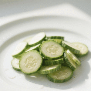 Zucchini sliced