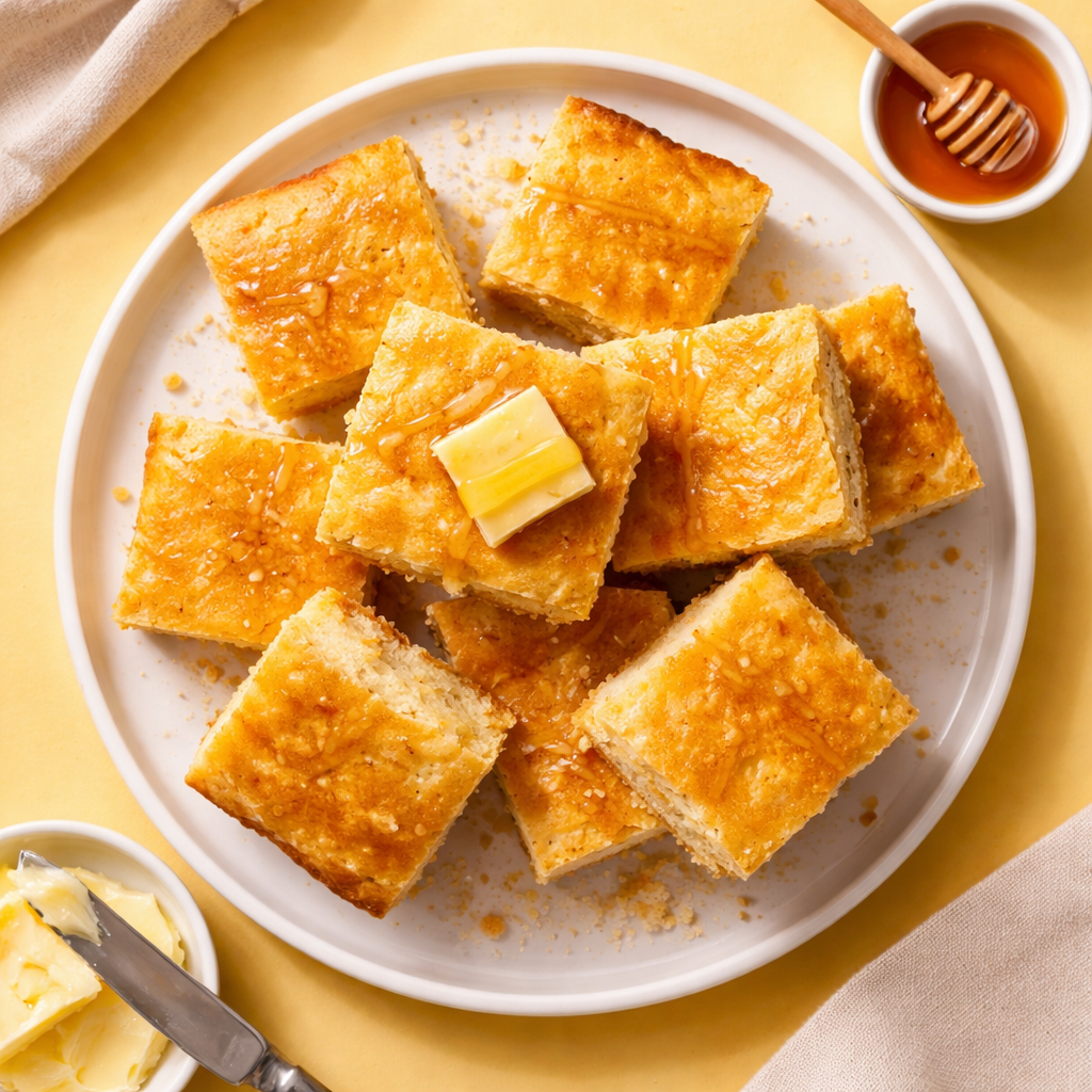 Soft and Buttery New Cornbread Recipe