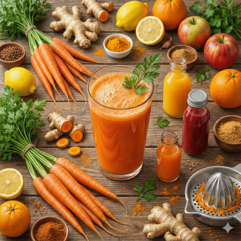Viral Carrot Detox Juice, a Healthy Energy Booster