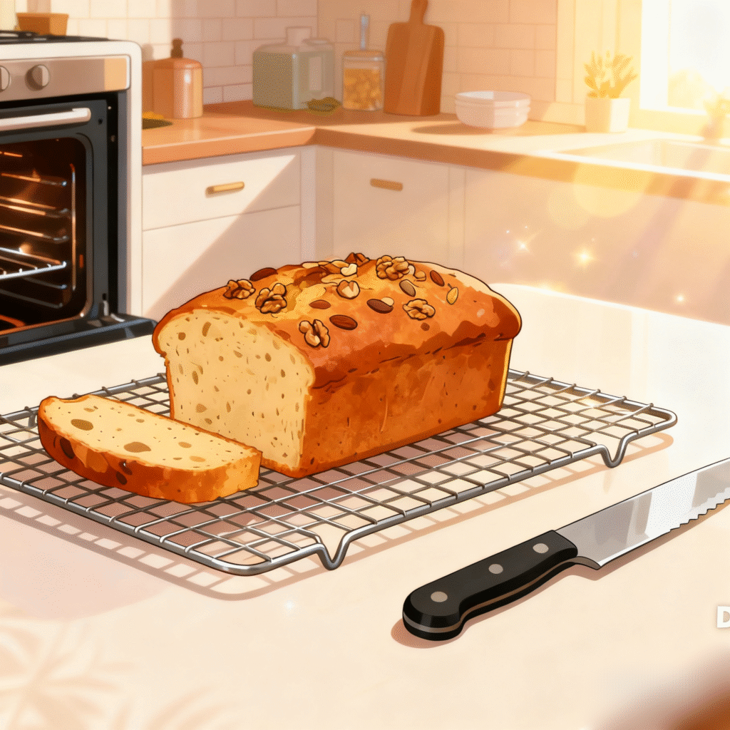 Sliced Food for the Gods cake showing dense date and nut filling, ready to serve as holiday dessert