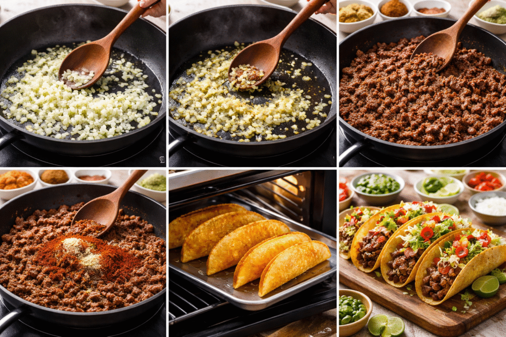 Beef Taco Recipe Step by Step